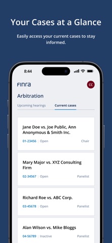 FINRA DR Portal official app preview